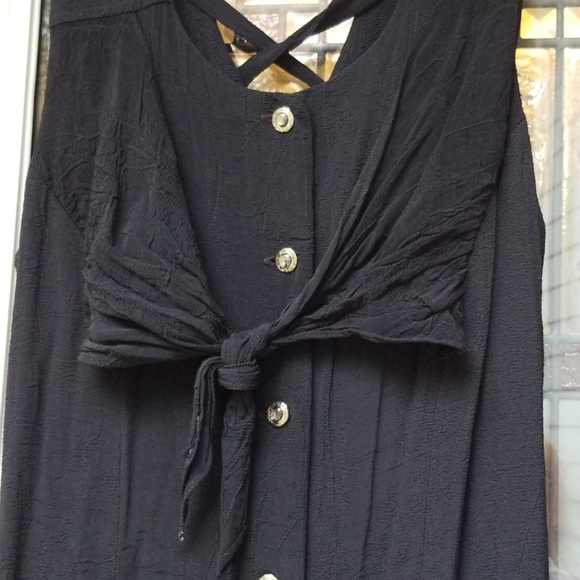 Women's midi Sleeveless dress - Picture 4 of 6